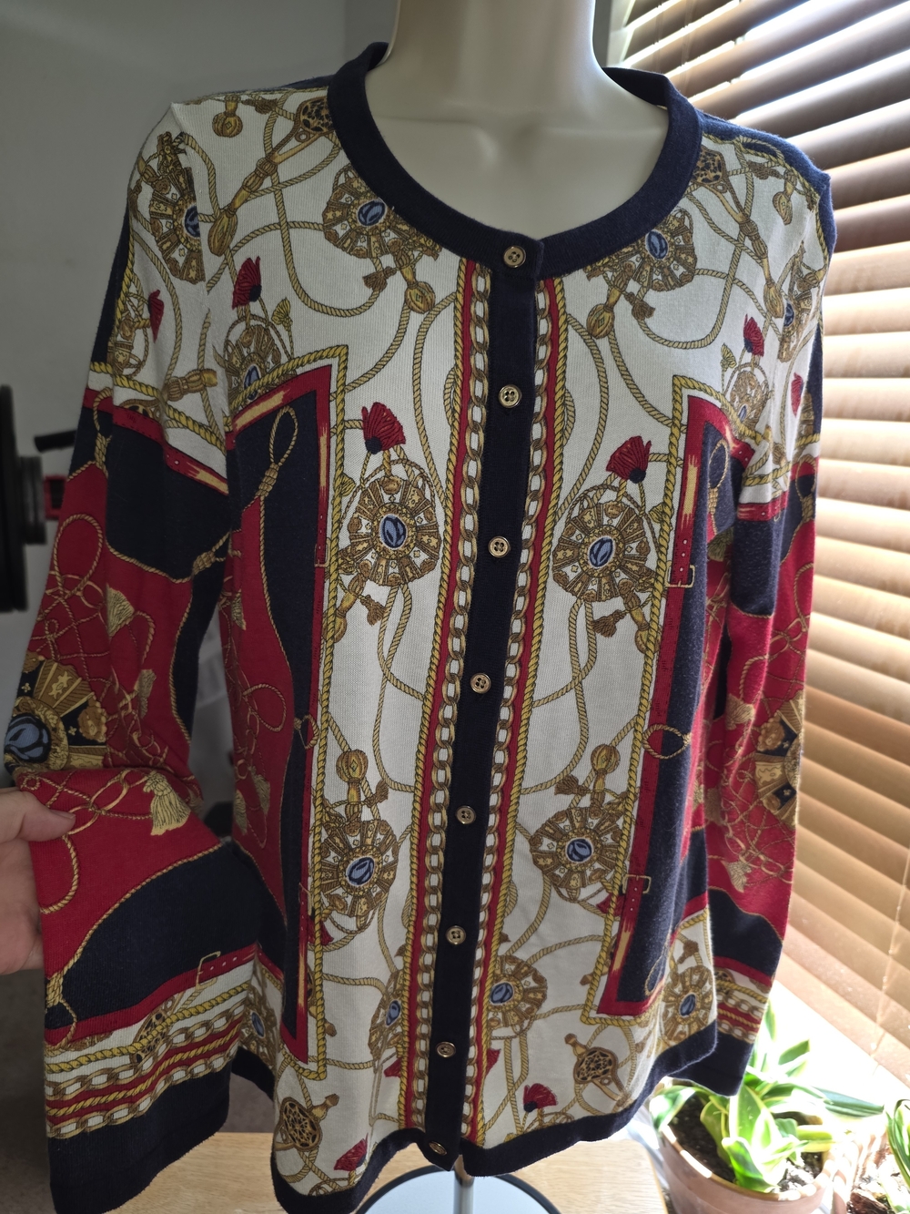 Talbots Button Down Sweater